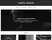 Tablet Screenshot of daniilsimkin.com